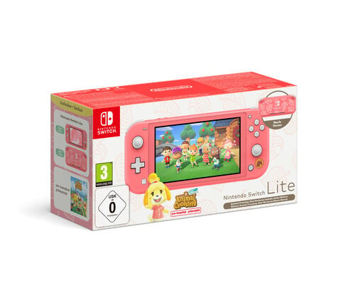Nintendo Switch Lite Edition Animal Crossing New Horizons (maria Hawai)