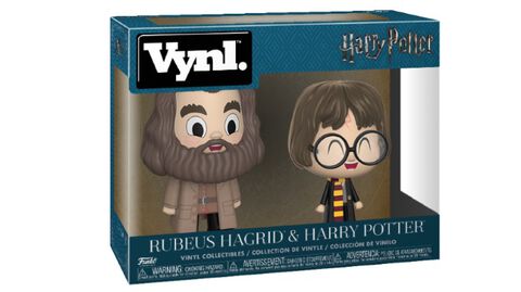 Figurine Vynl - Harry Potter - Twin Pack - Hagrid & Harry Potter