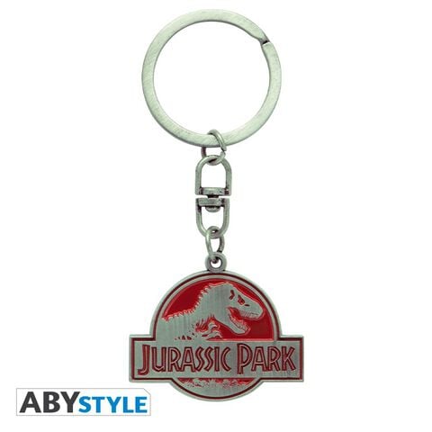 Porte-cles Metal - Jurassic Park - Logo