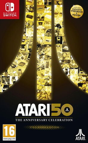 Atari 50 The Anniversary Celebration Steelbook Edition