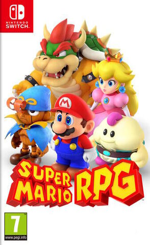 Bundle Nintendo Switch Oled Mario + Super Mario Rpg