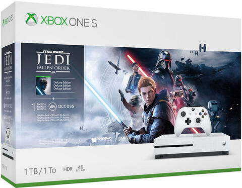 Pack Xbox One S 1to + Star Wars Jedi Fallen Order (voucher)