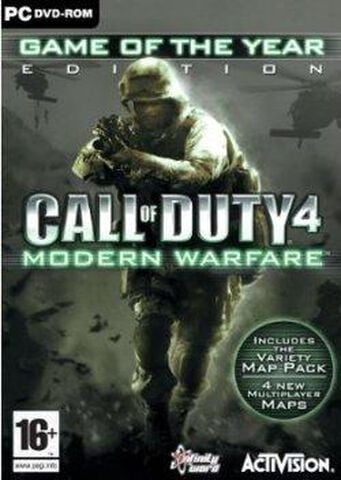 Call Of Duty 4 Modern Warfare Goty