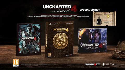 Uncharted 4 Thief's End Special Edition