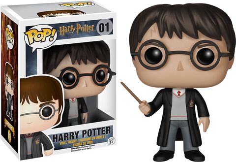 Figurine Funko Pop! N°01 - Harry Potter - Harry Et Sa Baguette - FILM