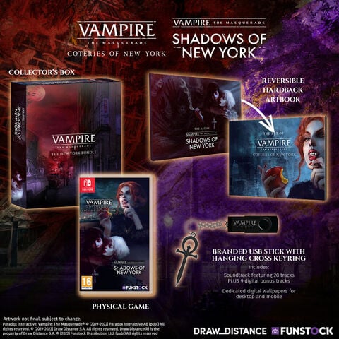 Vampire The Masquerade Coteries And Shadows Of Ny Collector Edition