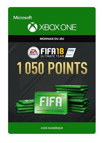 FIFA 18 Ultimate Team 1 050 Pts Xbox One