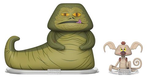 Figurine Vynl - Star Wars - Twin Pack Jabba Et Salacious Crumb 4"
