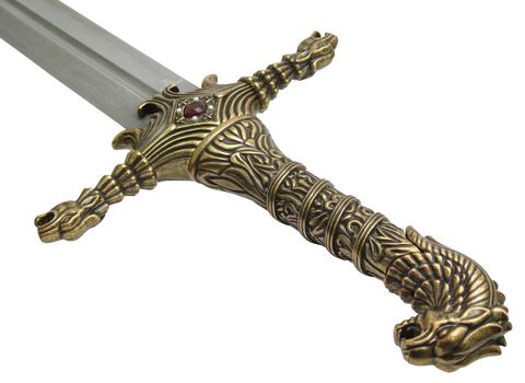 Replique Valyrian Resin - Game Of Thrones - Epée Oathkeeper Red Damascus 1/1
