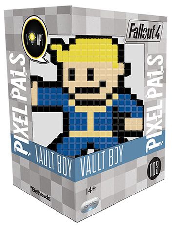 Lampe - Fallout - Vault Boy 8-bit Pixel Pal