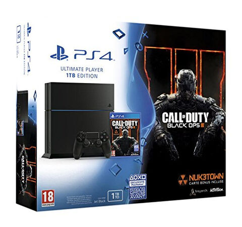 Pack Ps4 1to Jet Black + Call Of Duty Black Ops III