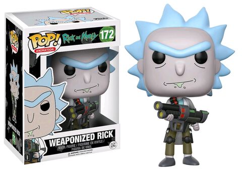Figurine Funko Pop! N°172 - Rick Et Morty - Weaponized Rick