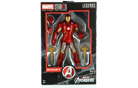 Figurine - Avengers - Marvel Legend Anniversaire 10 Ans Iron Man Mark VII (exclu