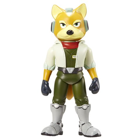 Figurine - Star Fox - Fox Mccloud Avec Arwing