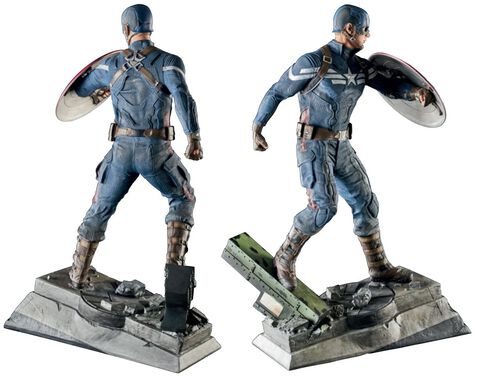 Statuette Muckle - Captain America The Winter Soldier - Captain America 61 Cm