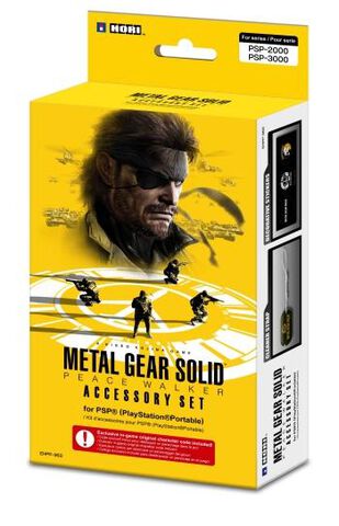 Pack Accessoire Metal Gear Solid Peace Walker