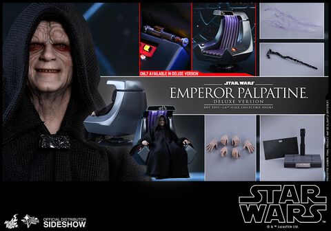 Figurine Hot Toys - Star Wars Episode VI - Emperor Palpatine Deluxe Version 1/6