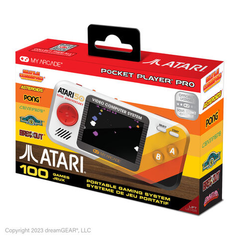 Pocket Player Pro Atari 50th Anniversary (100 Jeux En 1)