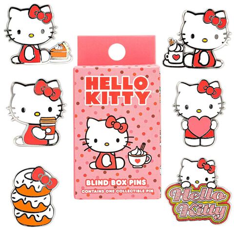 Loungefly Pins - Hello Kitty - Saniro Blind Set Pins -cm