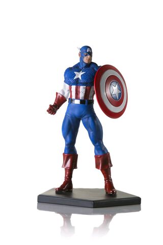 Statuette Iron Studios - Marvel Comics - Captain America