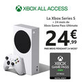 Xbox All Access Xbox Series S - Gamepass Ultimate 24mois