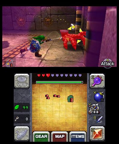 The Legend Of Zelda Ocarina Of Time sur 3DS, tous les jeux vidéo
