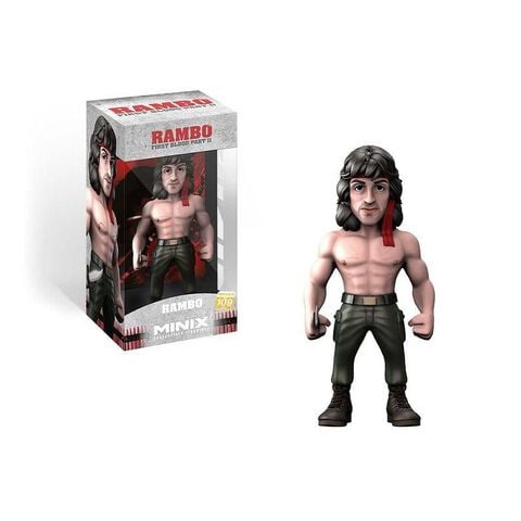 Figurine Minix 12 Cm - Rambo - Rambo Avec Bandana
