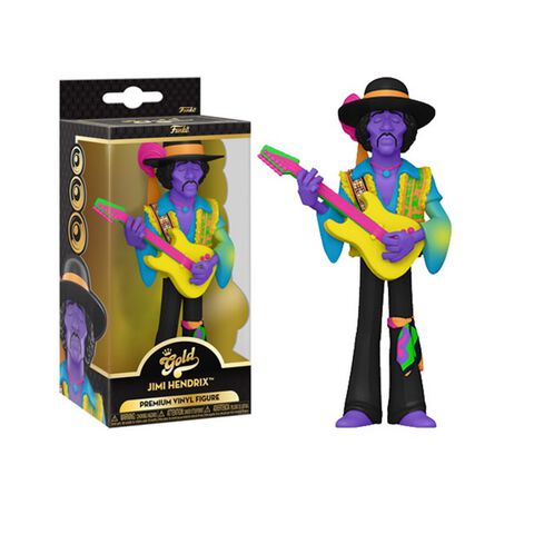 Figurine Gold 5" - Jimi Hendrix - Jimi Hendrix (blklt)