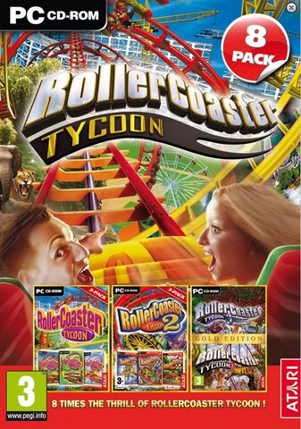 Roller Coaster Tycoon Collection 8 Jeux Prix Exclu Mm