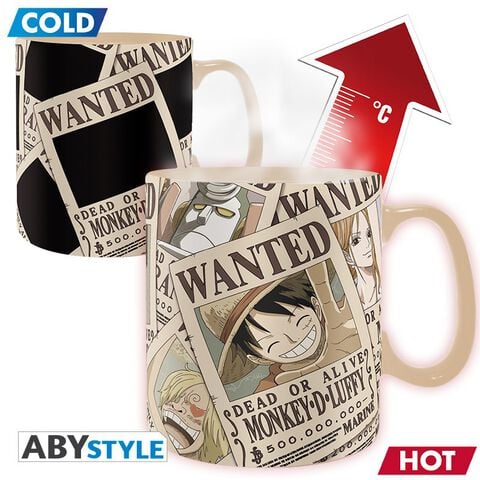 Mug Heat Change - One Piece - Wanted 460 Ml