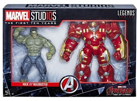 Figurine - Avengers 2 - Marvel Legend Anniversaire 2 10 Ans Twin Pack Hulk Iron