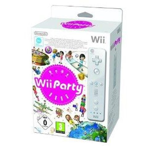 Wii Party + Télécommande Blanche
