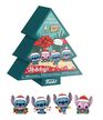 Figurine Funko Pocket Pop! - Lilo Et Stitch - Boite Arbre De Noel 4pcs