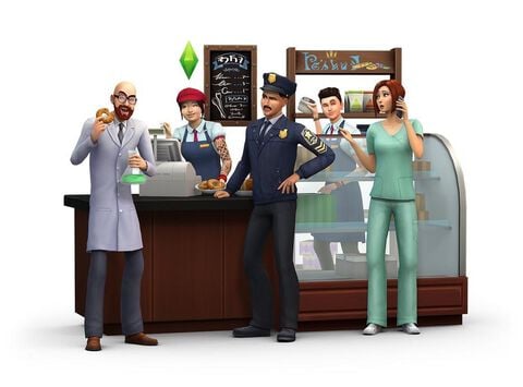 Les Sims 4 Au Travail