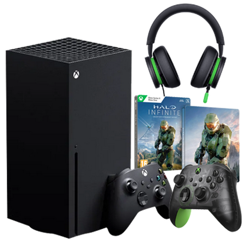 Pack Series X + Halo + Accessoires