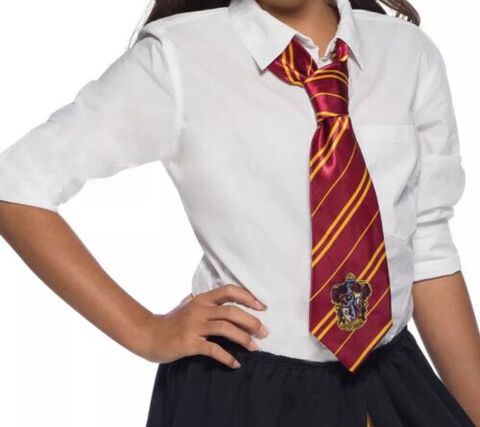 Harry Potter - Cravate Gryffondor - Accessoire cosplay film - Réplique  costume cinéma