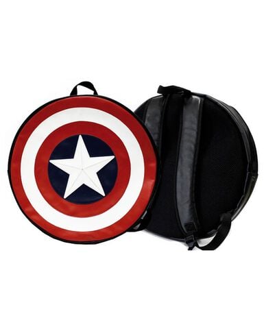 Sac A Dos Rond - Captain America - Bouclier Captain America