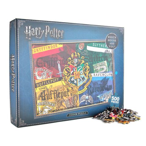 Puzzle - Harry Potter - Maisons 500 Pièces