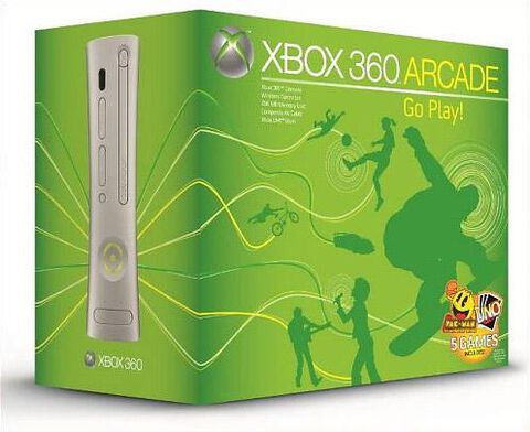 Xbox 360 Arcade (mémoire Interne + Manette Sans Fil)