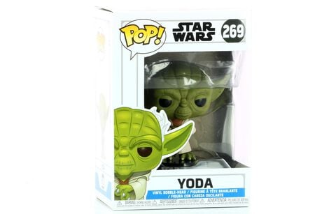 Figurine Funko Pop! N°269 - Star Wars : Clone Wars - Yoda
