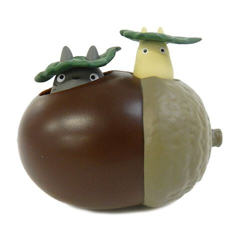 Figurine Ghibli - Mon Voisin Totoro - Totoro Sur Son Gland à Remonter