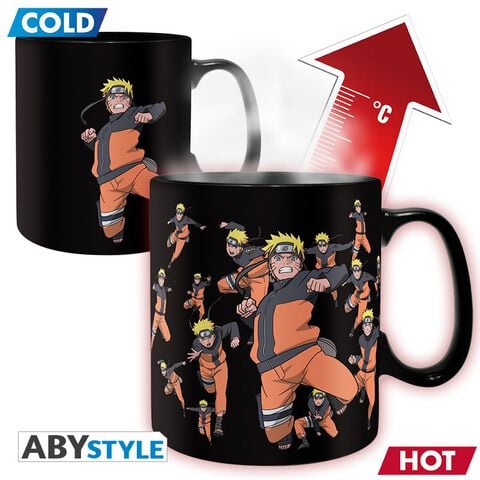 Mug - Naruto Shippuden - Heat Change Multiclonage 460 Ml