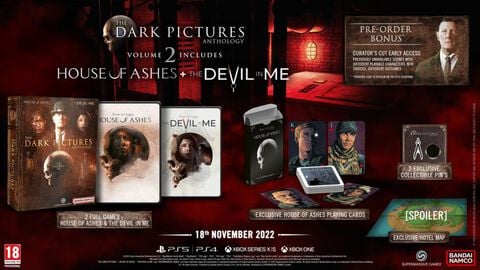 The Dark Pictures Anthology Vol.2 House Of Ashes + Devil In Me