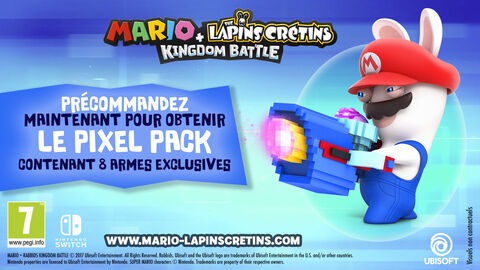 Mario + Les Lapins Cretins Kingdom Battle sur SWITCH, tous les