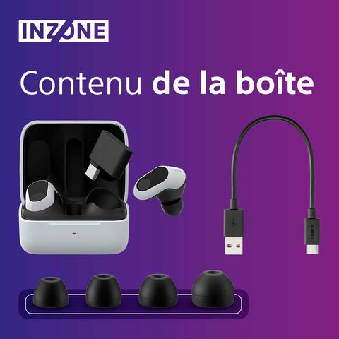 Ecouteur True Wireless Sony Inzone 360 Spatial Sound For Gaming
