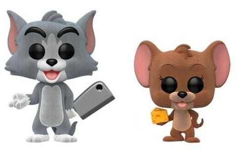Figurine Funko Pop! - Tom Et Jerry - Tom Et Jerry Floqués