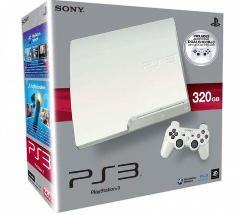 Playstation 3 Blanche 320 Go + 2 Manettes