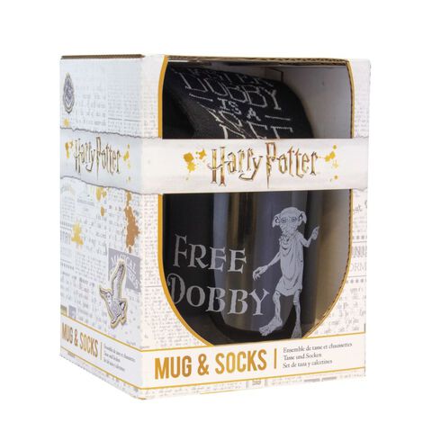 Coffret - Harry Potter - Mug Dobby Et Chaussettes