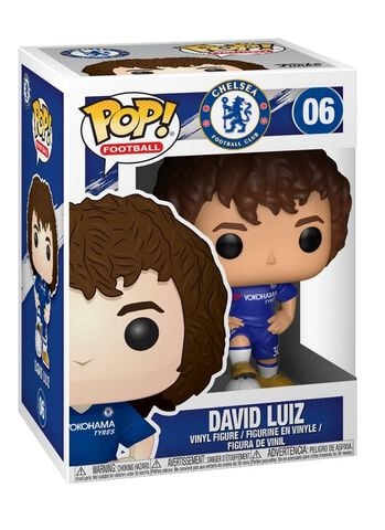 Figurine Funko Pop! N°06 - English Premier League - Chelsea David Luiz