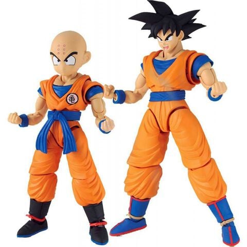 Figurine A Monter - Figure-rise Standard - Son Goku & Krilin
